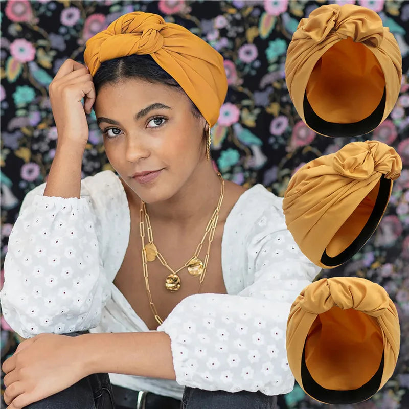 Stilvolles Vintage Turban-Schal-Stirnband | Allysanne