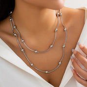 Klobige Perlenkette für Damen | Jaquitha
