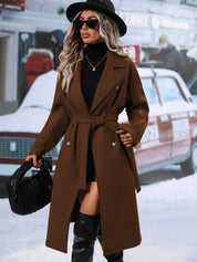 Zweireihiger Trenchcoat für Stil und Eleganz zu jeder Jahreszeit | Ryena