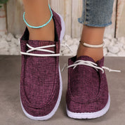 Flache Loafer zum Schnüren für Damen l Cher
