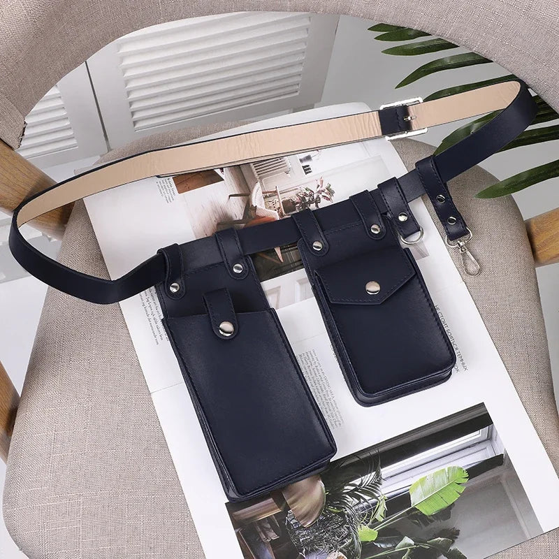 Doppelfunktion Ledergürtel & Umhängetasche für Damen l EliaBelt