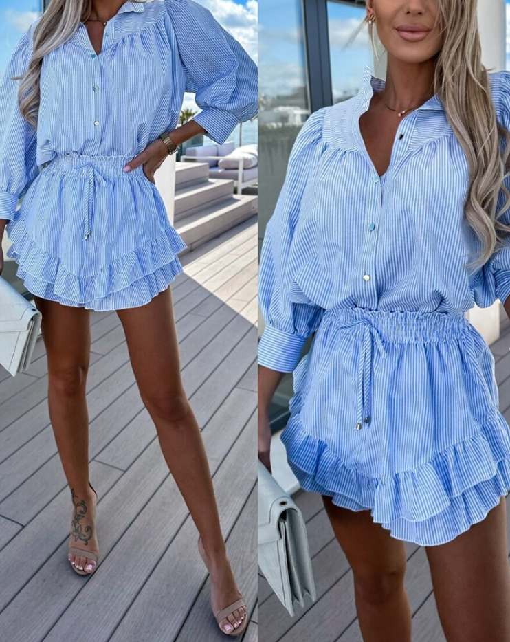 Pilar l Zweiteiliges Sommer-Terno-Set