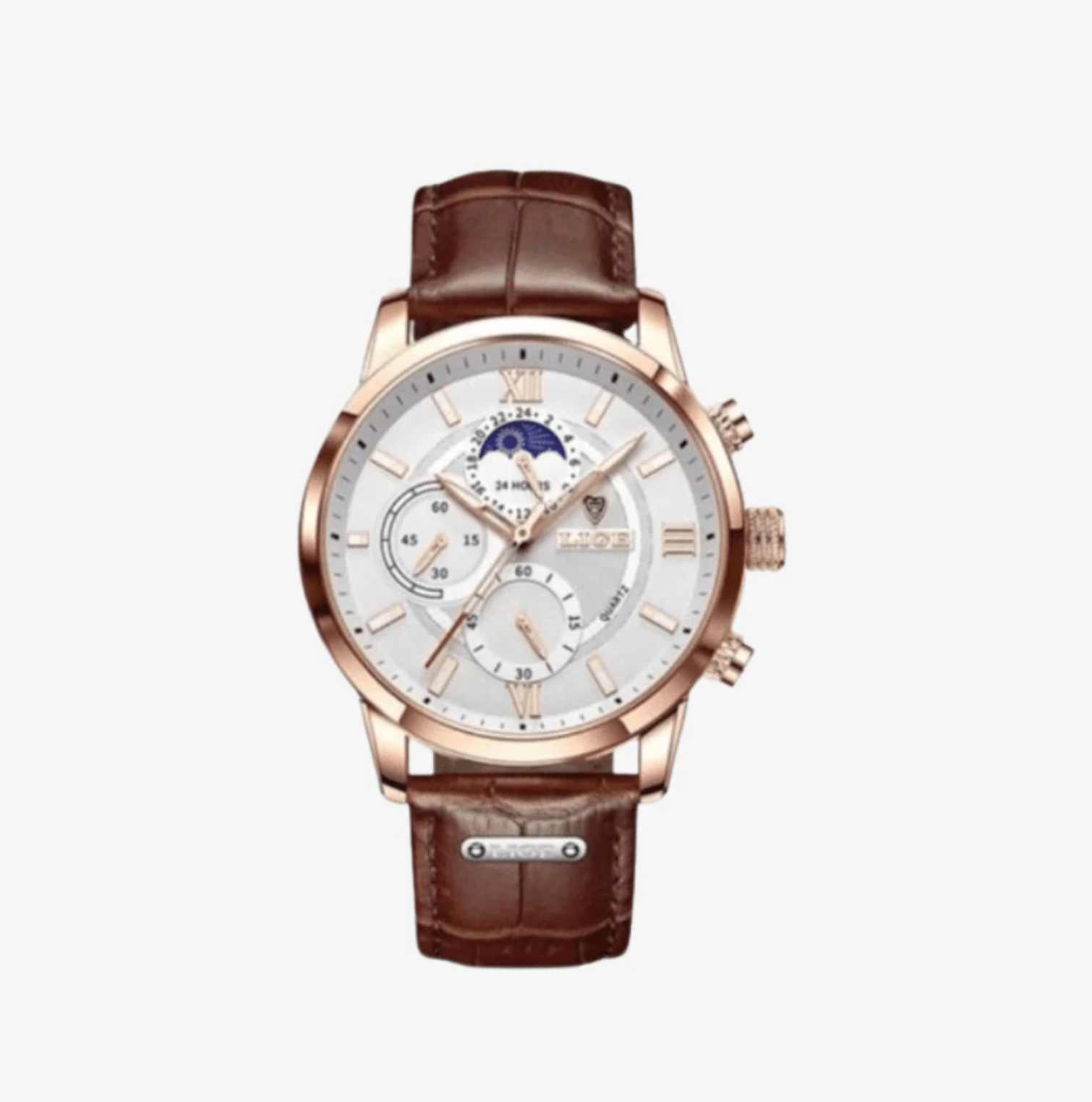 Morico l Modische Vintage-Luxus-Armbanduhr für Herren