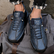 Corso l Leichte Handgenähte Herrenschuhe aus weichem Leder