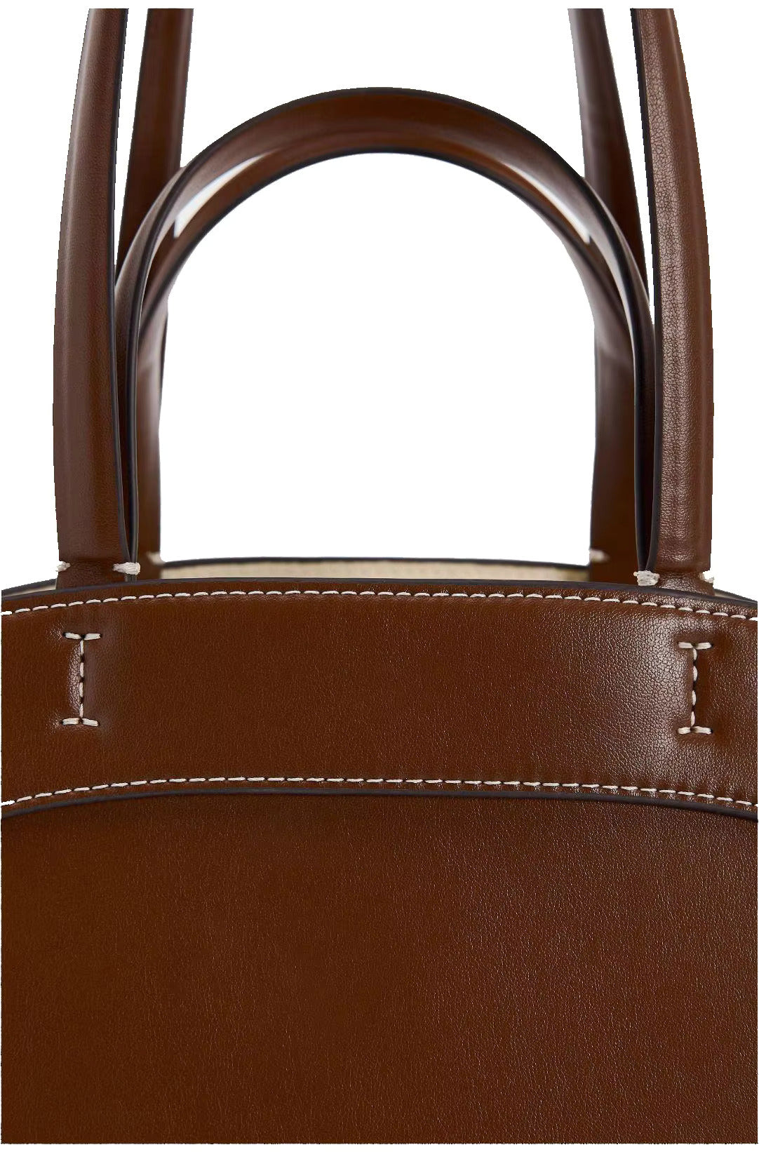 Damen-Tragetasche im Retro-Stil aus PU-Leder | Leocadie