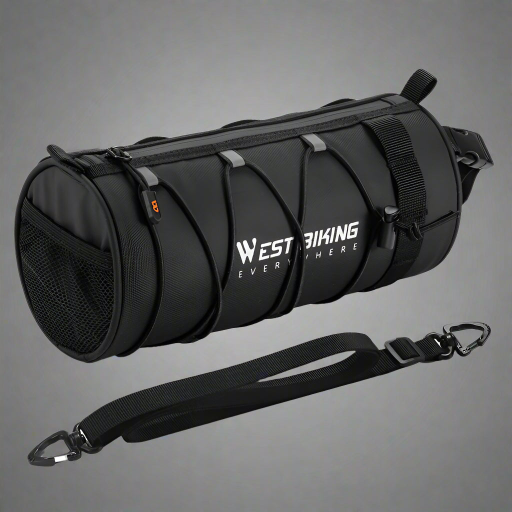 Wasserdichte multifunktionale Fahrrad-Seitenlenker-MTB-Tasche l TrailVault Pro-x