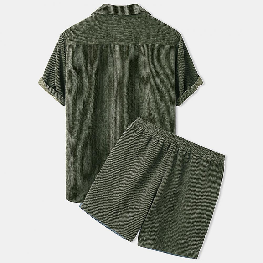 Draven | Lässiges Sommerset Hemd und Shorts
