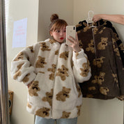 Mia | Damenjacke mit Bärenmuster