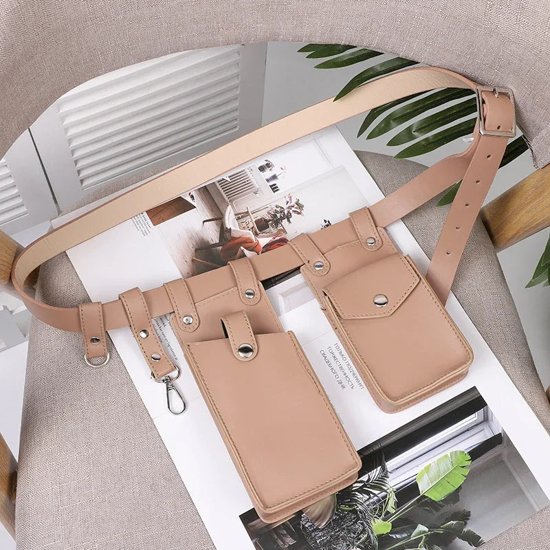 Doppelfunktion Ledergürtel & Umhängetasche für Damen l EliaBelt