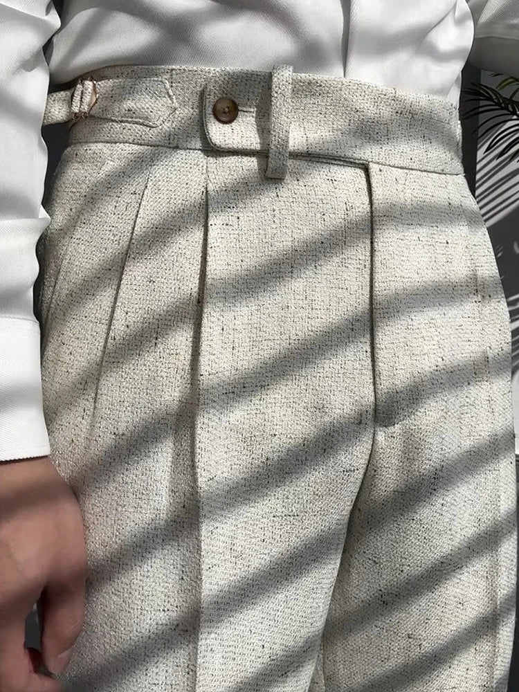 Altes Geld Mode Klassische Bundfaltenhose | Prewitt