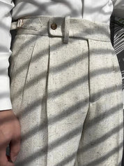 Altes Geld Mode Klassische Bundfaltenhose | Prewitt