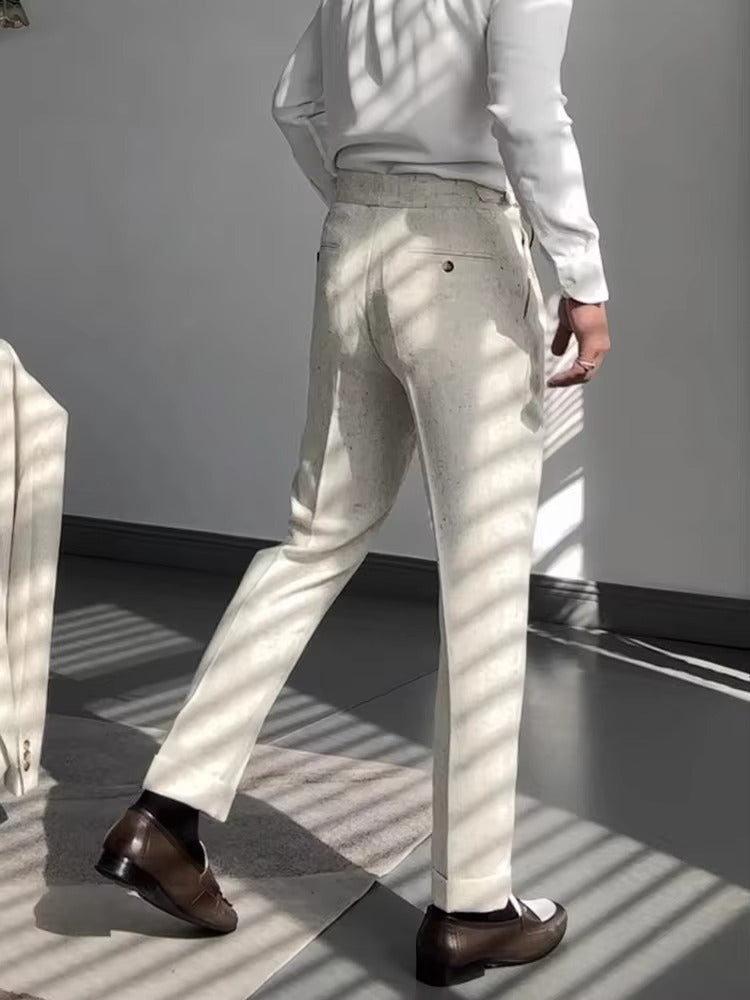 Altes Geld Mode Klassische Bundfaltenhose | Prewitt