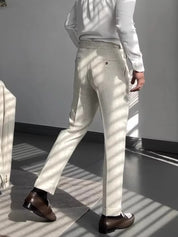 Altes Geld Mode Klassische Bundfaltenhose | Prewitt