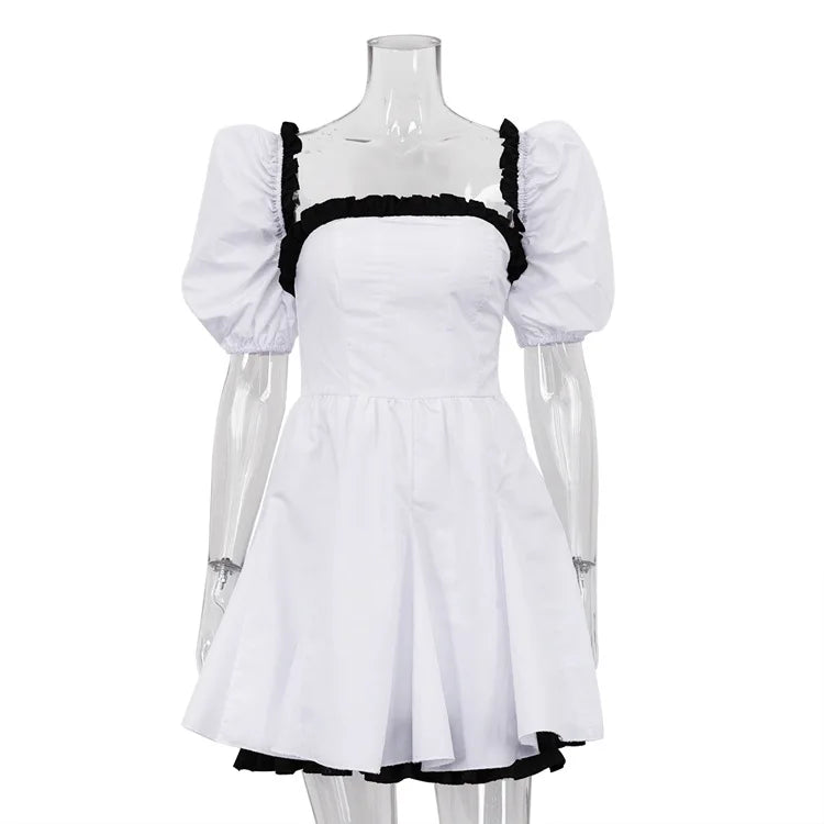 Belinda | Minikleid mit Puffärmeln