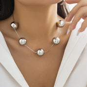 Klobige Perlenkette für Damen | Jaquitha