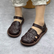 Römersandalen mit Riemen für Damen l Marchessa