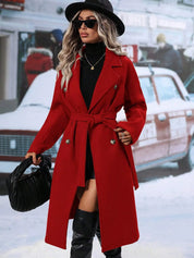 Zweireihiger Trenchcoat für Stil und Eleganz zu jeder Jahreszeit | Ryena