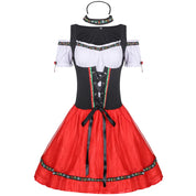 Oktoberfest Dirndl Kleid | Traditionelles Bayerisches Dirndl für Frauen | Mandfrey