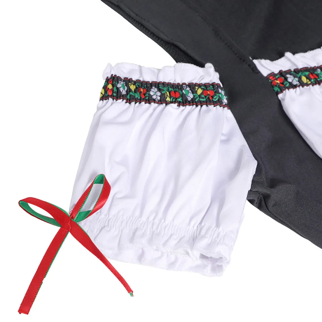 Oktoberfest Dirndl Kleid | Traditionelles Bayerisches Dirndl für Frauen | Mandfrey