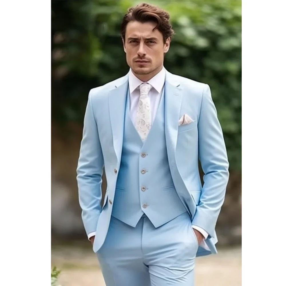 Skyler l Herren-Smart-Casual-3-teiliges Set