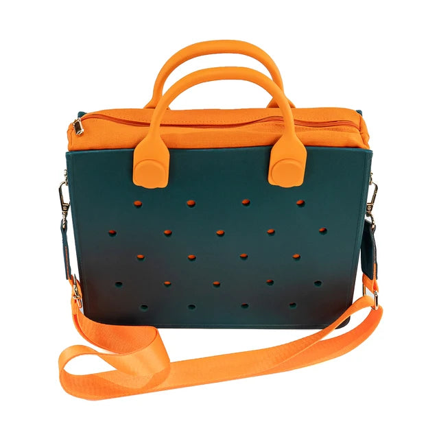 JuicyGlow l Wasserdichte Strand-Reisetasche mit niedlichen Anhängern