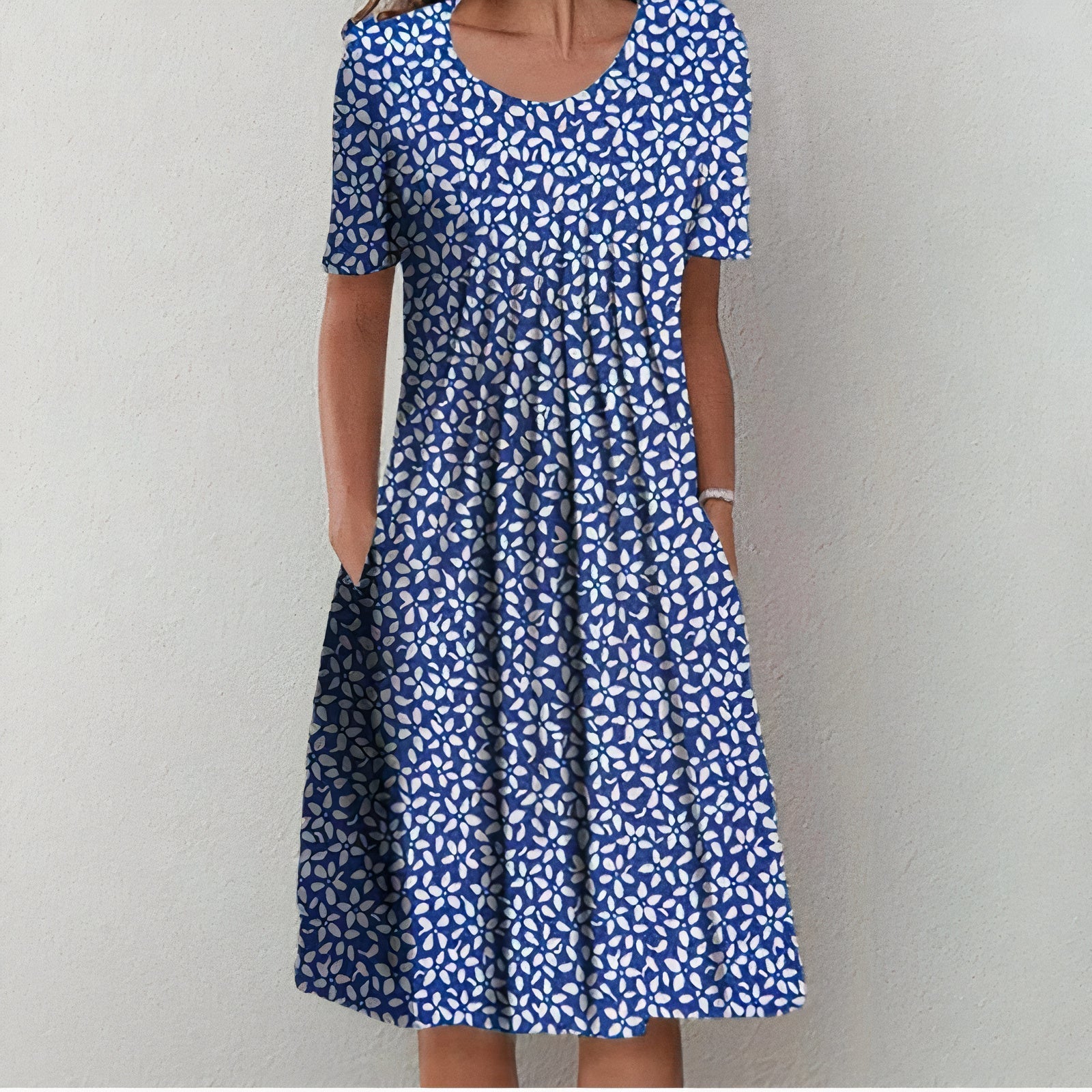 Elegantes Baumwollkleid | Solinda