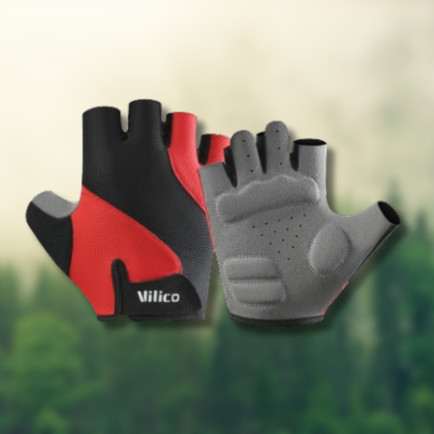 Atmungsaktive MTB-Rennradhandschuhe mit Gel-Polsterung | BreezeRide Adventures