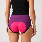 Damen Radunterwäsche | 3D gepolsterte, stoßabsorbierende MTB Radhose | Hanaz