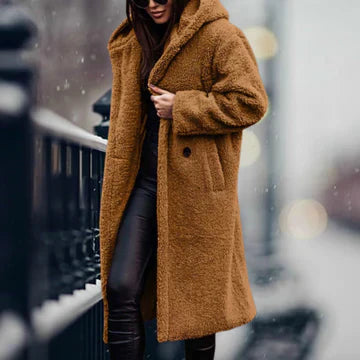 Warme Teddy-Winterjacke | Selma
