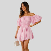 Atasha | Mini-Schulterkleid für Damen