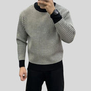 Landon | Stylischer karierter Herrenpullover