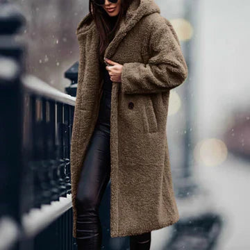 Warme Teddy-Winterjacke | Selma