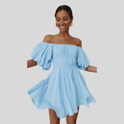 Atasha | Mini-Schulterkleid für Damen