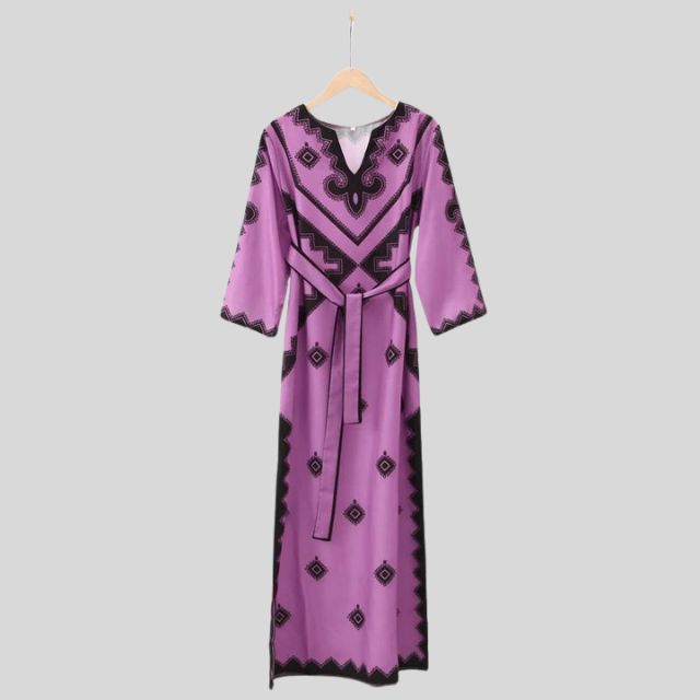 Monroe | Bohemian-inspiriertes mittellanges Damenkleid