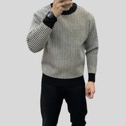 Landon | Stylischer karierter Herrenpullover