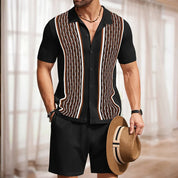 Vintage Herren Sommer Terno Set [Bluse+Shorts] l Eltone