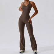 FormFit-Body | Ausgestelltes Jumpsuit-Workout-Outfit für Damen