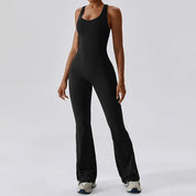 FormFit-Body | Ausgestelltes Jumpsuit-Workout-Outfit für Damen