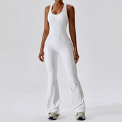 FormFit-Body | Ausgestelltes Jumpsuit-Workout-Outfit für Damen