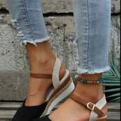 Alexia l Sommersandalen mit Keilabsatz