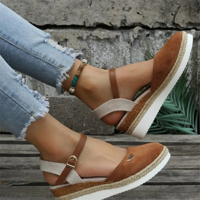 Alexia l Sommersandalen mit Keilabsatz