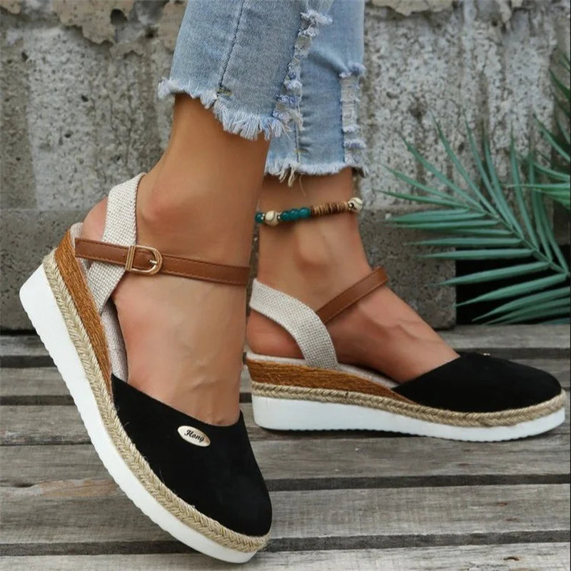 Alexia l Sommersandalen mit Keilabsatz