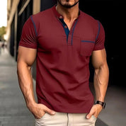 Salvatore | Poloshirt mit Kontrastsaum für Herren