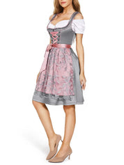 Prinzessin Ärmel Clashing Trachtenkleid - Fridolin
