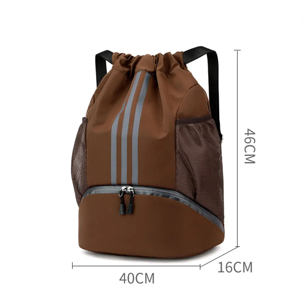 SportStrive l Unisex wasserdicht Fitness Gym Training Kordelzug Sporttasche