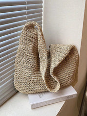 | Strandtasche | Sommer Strand Resort Mode gewebte Damen Umhängetasche | Mit großem Fassungsvermögen l Venus
