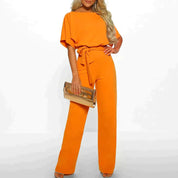 Porscha | Damen-Jumpsuit mit Gürtel