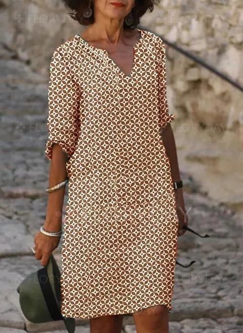 Everly l Luftiges Lockeres Sommerkleid