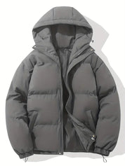 Klassisches Design Warme Kapuzenjacke | Joala