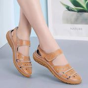 Celina l Orthopädische frühlings-sandalen mit bequemem klettverschluss